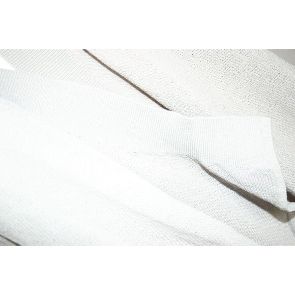 Giordano Ladies Womens Open Front Lightweight Gray Cardigan Wrap Sweater Size 2 - Picture 5 of 6